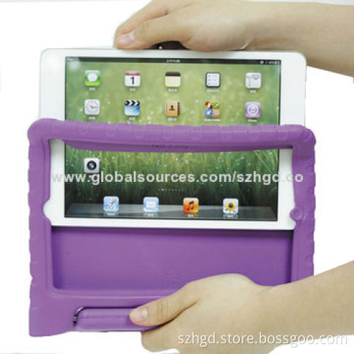 Thick Foam Cover for iPad Mini with Handle Stand Design, Kid-friendly and Drop-proof
